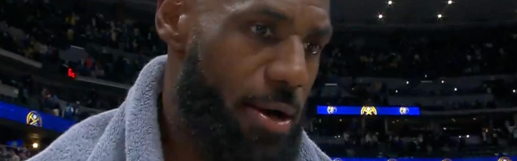 世界杯直播下载-詹姆斯：祝贺东契奇荣膺全明星票王；今晚我的失误有点多了